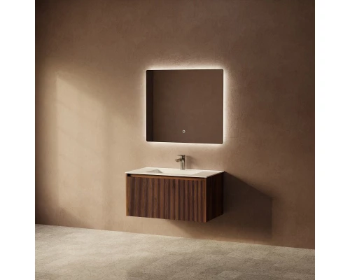 Комплект мебели Art Decco Camilla ACM08W22S2MF, 80 см, черный орех