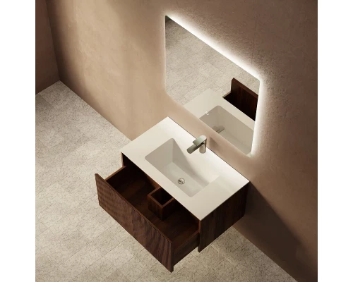 Комплект мебели Art Decco Camilla ACM08W22S2MF, 80 см, черный орех