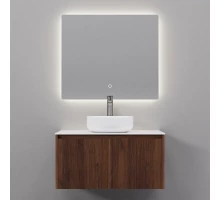 Комплект мебели Art Decco Camilla ACM08W22S3MF, 80 см, черный орех