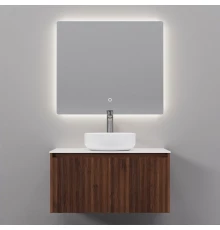 Комплект мебели Art Decco Camilla ACM08W22S3MF, 80 см, черный орех