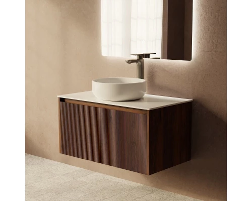 Комплект мебели Art Decco Camilla ACM08W22S3MF, 80 см, черный орех