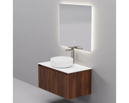 Комплект мебели Art Decco Camilla ACM08W22S3MF, 80 см, черный орех