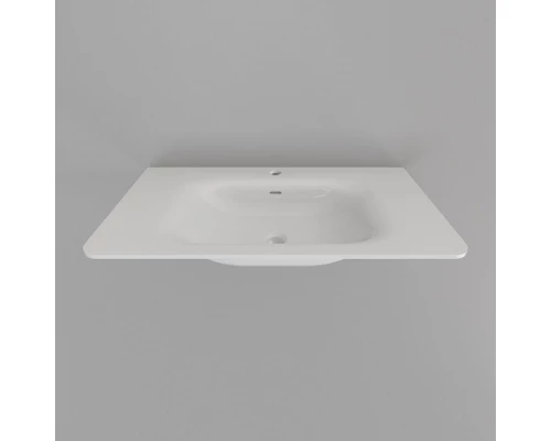 Комплект мебели Art Decco Gabriella AGB08W24S1M0, 80 см, черный орех/белый