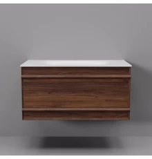 Тумба с раковиной Art Decco Bridget ABR08W22S100, 80 см, черный орех