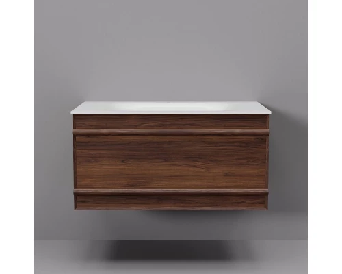 Тумба с раковиной Art Decco Bridget ABR08W22S100, 80 см, черный орех