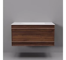 Тумба с раковиной Art Decco Bridget ABR08W22S200, 80 см, черный орех