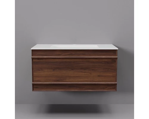 Тумба с раковиной Art Decco Bridget ABR08W22S200, 80 см, черный орех