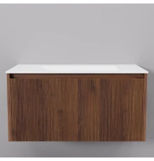 Тумба с раковиной Art Decco Camilla ACM08W22S100, 80 см, черный орех