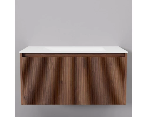 Тумба с раковиной Art Decco Camilla ACM08W22S100, 80 см, черный орех