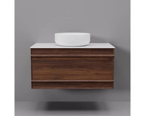 Тумба с раковиной Art Decco Bridget ABR08W22S300, 80 см, черный орех