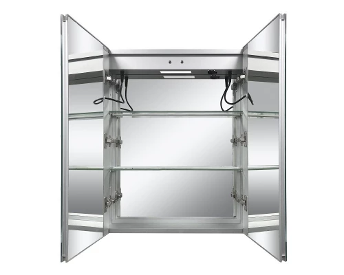 Зеркальный шкаф Art Decco Elysium Space AES07690MC, 76 см, с подсветкой, сенсорный, антизапотевание