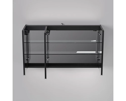 Зеркальный шкаф Art Decco Winter Glamour AWG12070MC, 120 см, сенсорный, подсветка, часы, bluetooth-динамик, антизапотевание