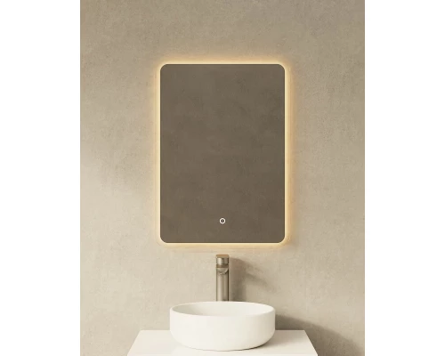 Зеркало Art Decco Serene Reflect ASR05070M, 50 x 70 см, с подсветкой, сенсорное, антизапотевание