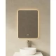 Зеркало Art Decco Serene Reflect ASR05070M, 50 x 70 см, с подсветкой, сенсорное, антизапотевание