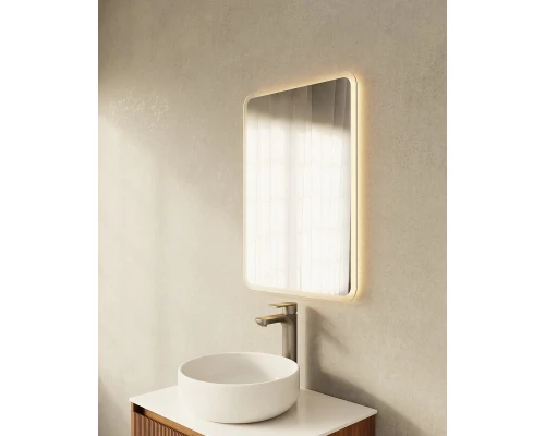 Зеркало Art Decco Serene Reflect ASR05070M, 50 x 70 см, с подсветкой, сенсорное, антизапотевание