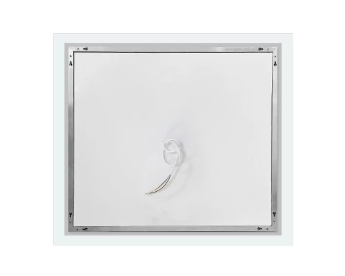 Зеркало Art Decco Aurora Luxe AAL09070M, 91 x 71 см, с подсветкой, сенсорное, антизапотевание, рама белая