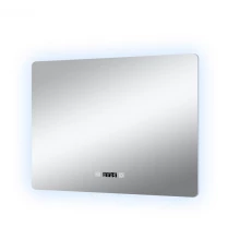 Зеркало Art Decco Baltic Bright ABB09080M, 91 х 81 см, с подсветкой, сенсорное, антизапотевание, bluetooth-динамик, цифровые часы