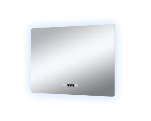 Зеркало Art Decco Baltic Bright ABB09080M, 91 х 81 см, с подсветкой, сенсорное, антизапотевание, bluetooth-динамик, цифровые часы
