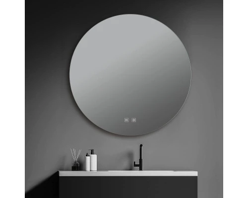 Зеркало Art Decco Radiant Circle ARC09070M, 90 см, с подсветкой, сенсорное, антизапотевание