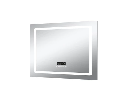 Зеркало Art Decco Crystal Clear ACC09080M, 91 х 81 см, с подсветкой, сенсорное, антизапотевание, bluetooth-динамик, цифровые часы