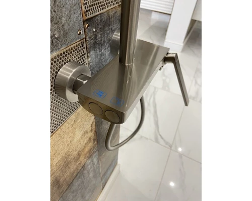 Душевая система Art Decco Portofino APR110LSS, никель