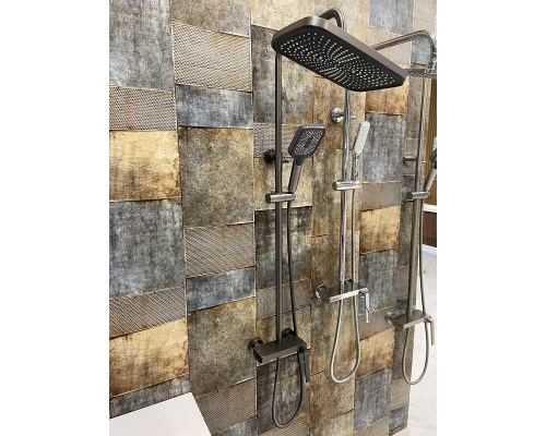 Душевая система Art Decco Portofino APR110QHS, графит