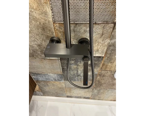 Душевая система Art Decco Portofino APR110QHS, графит