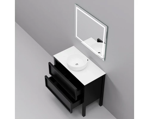 Комплект мебели ArtDecco Elisa 90 AES09F78S3M0 черный дуб