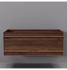 Тумба под раковину ArtDecco Bridget 100 ABR10W22S000 подвесная, черный орех