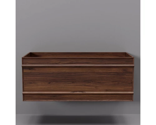 Тумба под раковину ArtDecco Bridget 100 ABR10W22S000 подвесная, черный орех