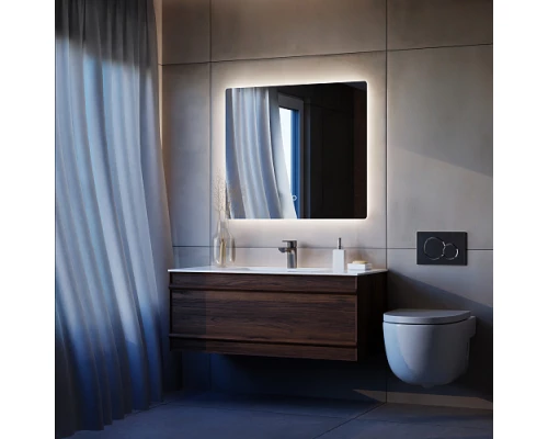 Тумба под раковину ArtDecco Bridget 100 ABR10W22S000 подвесная, черный орех