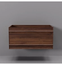 Тумба под раковину ArtDecco Bridget 80 ABR08W22S000 подвесная, черный орех