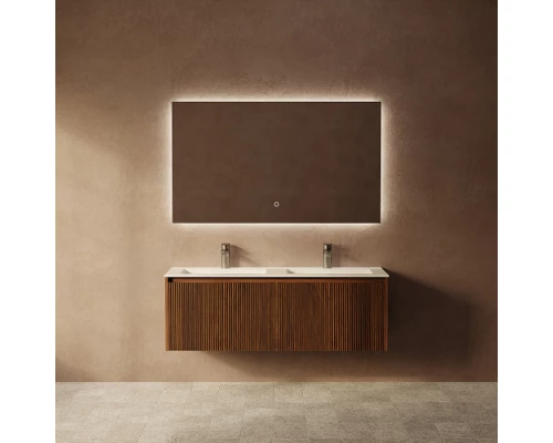 Тумба под раковину ArtDecco Camilla 120 ACM12W22D000 подвесная, черный орех