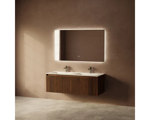 Тумба под раковину ArtDecco Camilla 120 ACM12W22D000 подвесная, черный орех