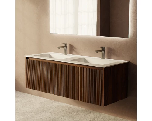 Тумба под раковину ArtDecco Camilla 120 ACM12W22D000 подвесная, черный орех