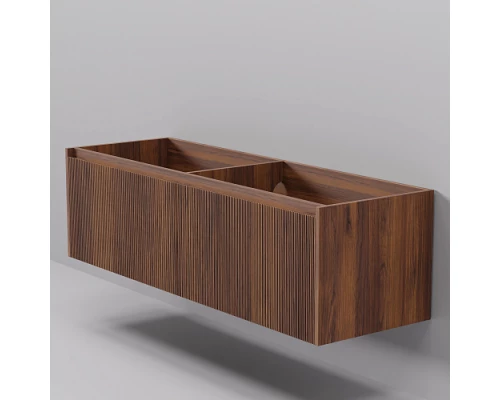 Тумба под раковину ArtDecco Camilla 150 ACM15W22D000 подвесная, черный орех