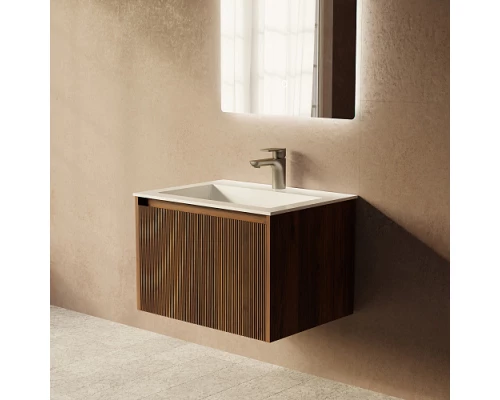 Тумба под раковину ArtDecco Camilla 60 ACM06W22S000 подвесная, черный орех