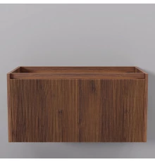 Тумба под раковину ArtDecco Camilla 80 ACM08W22S000 подвесная, черный орех