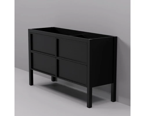 Тумба под раковину ArtDecco Elisa 140 AES14F78D000 напольная черный дуб