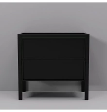 Тумба под раковину ArtDecco Elisa 90 AES09F78S000 напольная черный дуб