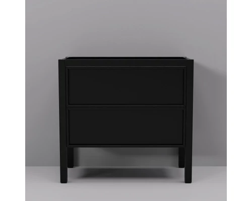 Тумба под раковину ArtDecco Elisa 90 AES09F78S000 напольная черный дуб