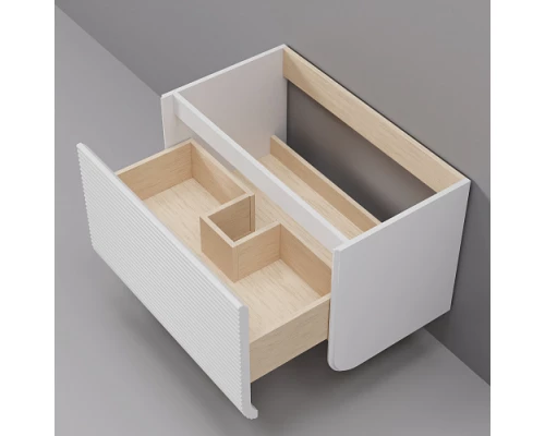 Тумба под раковину ArtDecco Lucia 80 ALC08W43S000 подвесная, серый