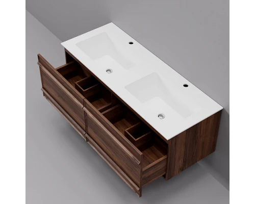 Тумба с раковиной ArtDecco Bridget 120 ABR12W22D200 черный орех