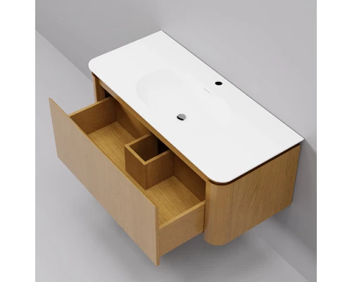 Тумба с раковиной ArtDecco Coco 100 ACC10W14S100 белый дуб