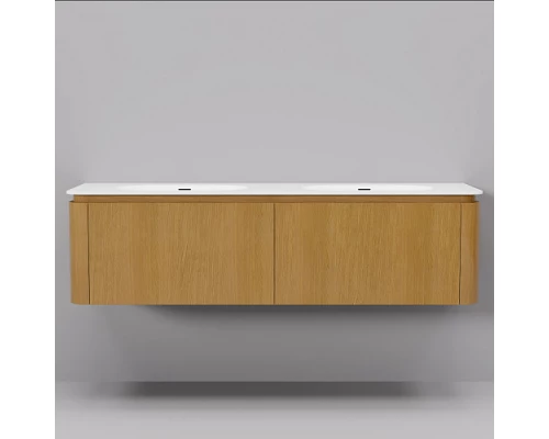 Тумба с раковиной ArtDecco Coco 150 ACC15W14D100 белый дуб