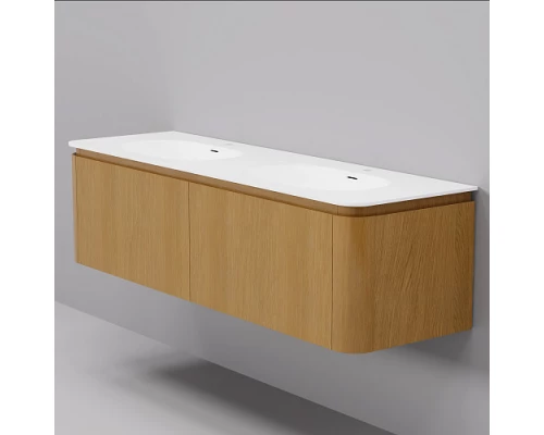 Тумба с раковиной ArtDecco Coco 150 ACC15W14D100 белый дуб