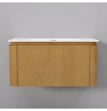 Тумба с раковиной ArtDecco Coco 80 ACC08W14S100 белый дуб