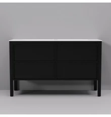 Тумба с раковиной ArtDecco Elisa 140 AES14F78D100 черный дуб