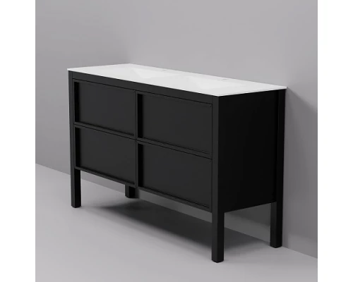 Тумба с раковиной ArtDecco Elisa 140 AES14F78D100 черный дуб