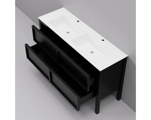 Тумба с раковиной ArtDecco Elisa 140 AES14F78D100 черный дуб